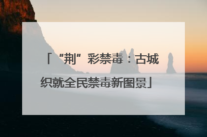 “荆”彩禁毒：古城织就全民禁毒新图景
