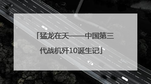 猛龙在天——中国第三代战机歼10诞生记