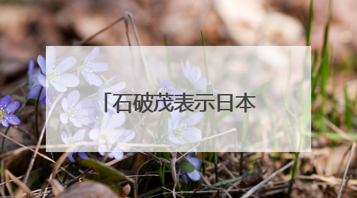 石破茂表示日本要反省历史、不再重蹈战争覆辙，外交部回应