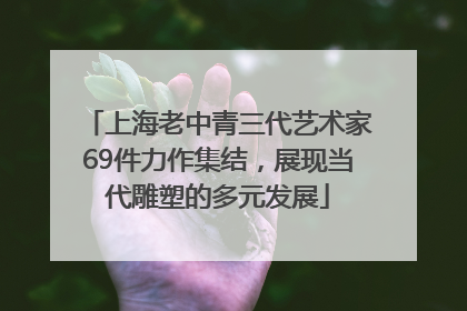 上海老中青三代艺术家69件力作集结，展现当代雕塑的多元发展