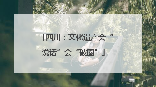 四川：文化遗产会“说话”会“破圈”