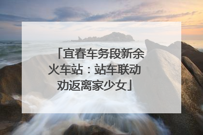 宜春车务段新余火车站：站车联动劝返离家少女