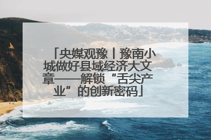 央媒观豫丨豫南小城做好县域经济大文章——解锁“舌尖产业”的创新密码