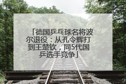 德国乒乓球名将波尔退役：从孔令辉打到王楚钦，同5代国乒选手竞争