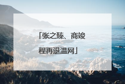 张之臻、商竣程再退温网