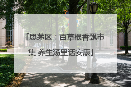 思茅区：百草根香飘市集 养生汤里话安康