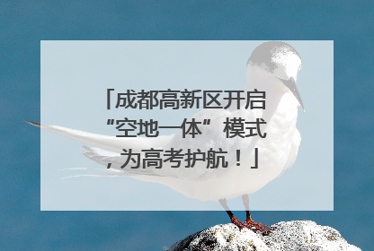 成都高新区开启“空地一体”模式，为高考护航！
