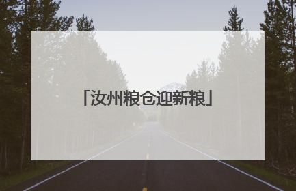 汝州粮仓迎新粮