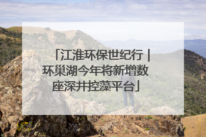 江淮环保世纪行｜环巢湖今年将新增数座深井控藻平台