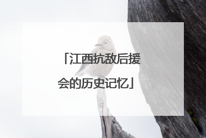 江西抗敌后援会的历史记忆