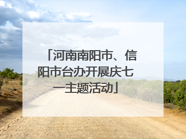 河南南阳市、信阳市台办开展庆七一主题活动