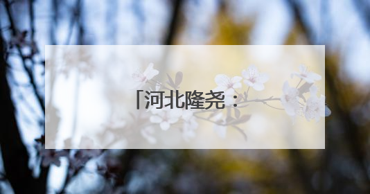 河北隆尧：小麦抢收忙