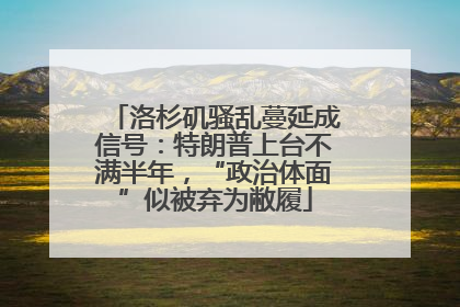 洛杉矶骚乱蔓延成信号：特朗普上台不满半年，“政治体面”似被弃为敝履