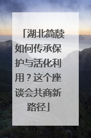 湖北简牍如何传承保护与活化利用？这个座谈会共商新路径