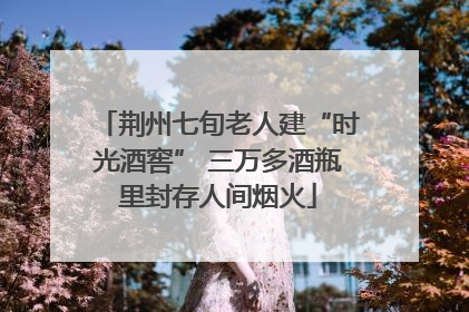荆州七旬老人建“时光酒窖” 三万多酒瓶里封存人间烟火