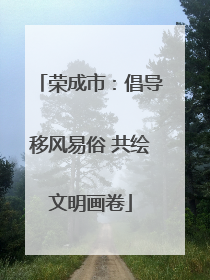 荣成市：倡导移风易俗 共绘文明画卷