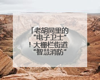 老胡同里的“电子卫士”！大栅栏街道“智慧消防”织就平安网