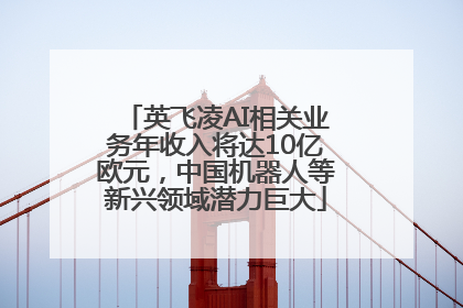 英飞凌AI相关业务年收入将达10亿欧元，中国机器人等新兴领域潜力巨大