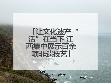 让文化遗产“活”在当下 江西集中展示百余项非遗技艺
