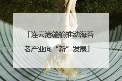 连云港赣榆推动海苔老产业向“新”发展