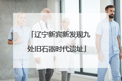 辽宁新宾新发现九处旧石器时代遗址