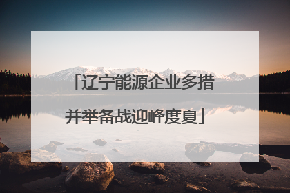 辽宁能源企业多措并举备战迎峰度夏