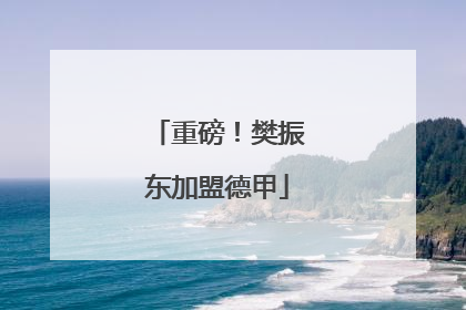 重磅！樊振东加盟德甲