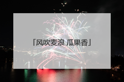 风吹麦浪 瓜果香
