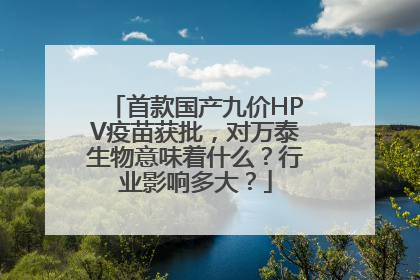 首款国产九价HPV疫苗获批，对万泰生物意味着什么？行业影响多大？