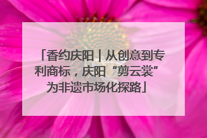 香约庆阳｜从创意到专利商标，庆阳“剪云裳”为非遗市场化探路
