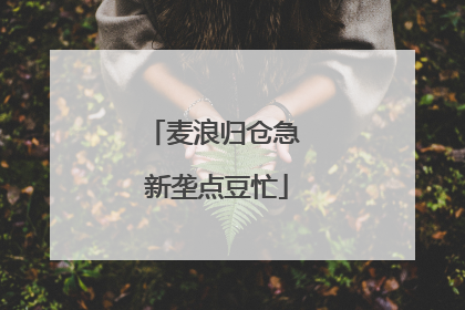 麦浪归仓急 新垄点豆忙